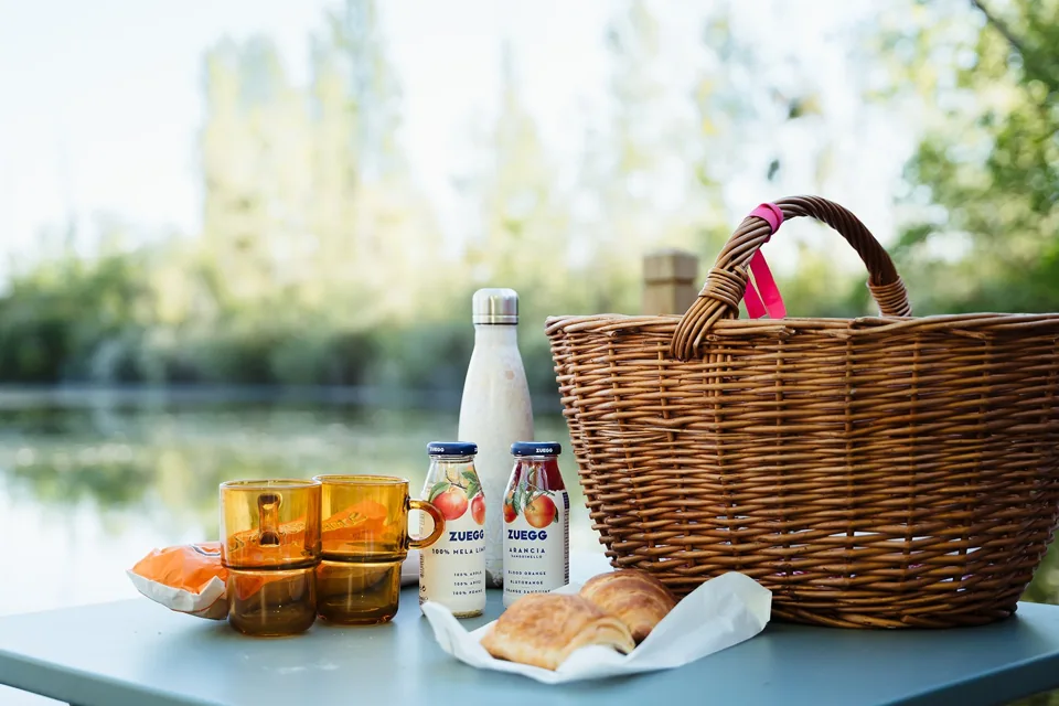 Le panier petit-déjeuner, livré à votre hébergement.